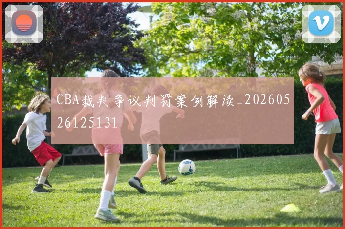CBA裁判争议判罚案例解读_20260526125131